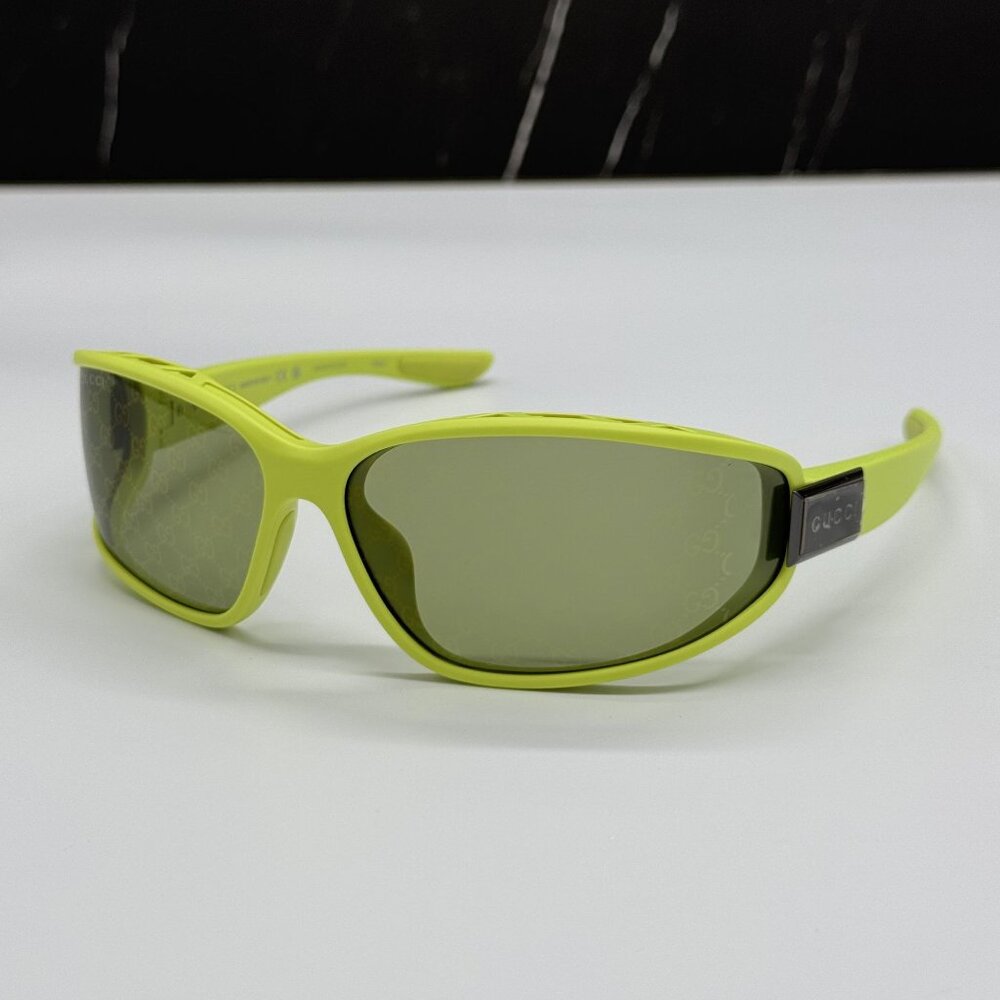 NEW GUCCI SUNGLASSES GREEN MEN EYEWEAR GUCCI GG2011S 002